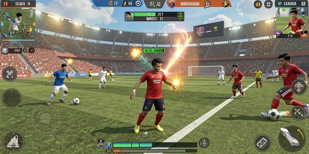 Sistem reward yang memotivasi pemain untuk terus bermain.