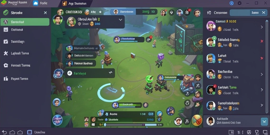 Gameplay multiplayer yang seru dan interaktif.
