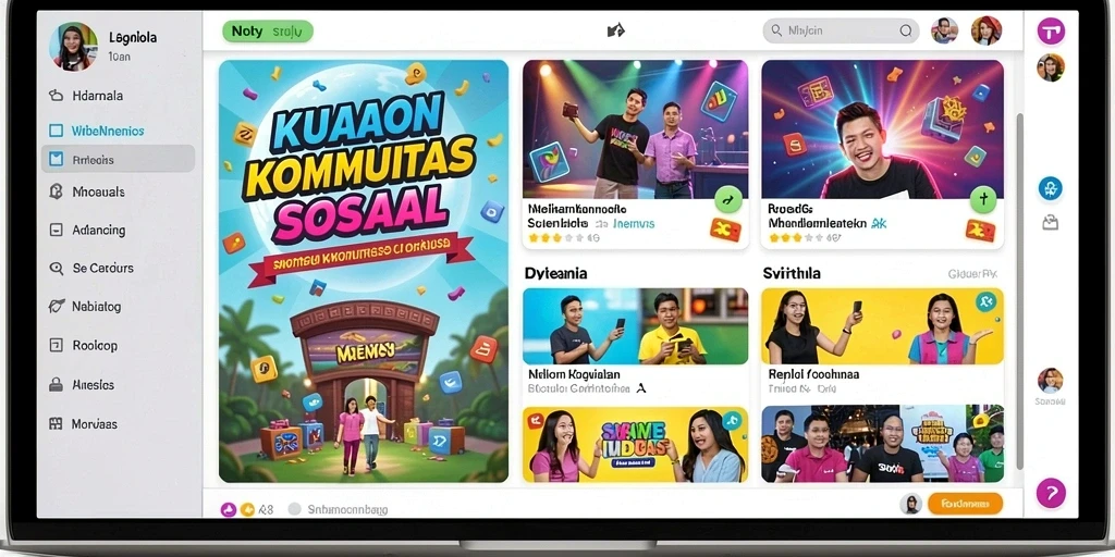 Fitur multiplayer saat bermain dengan teman-teman.