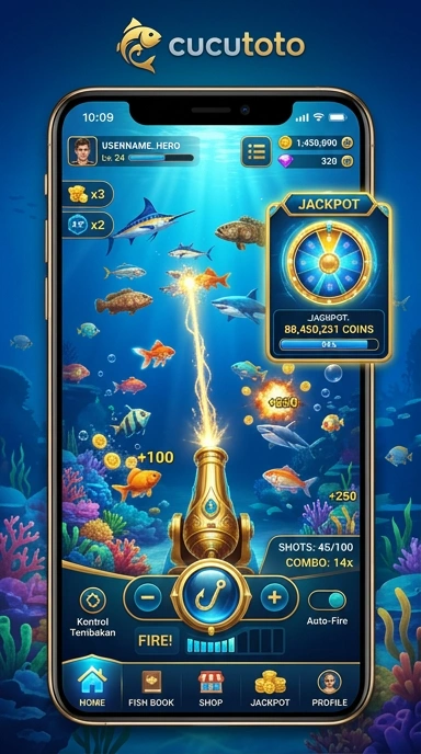 cucutoto — layar beranda